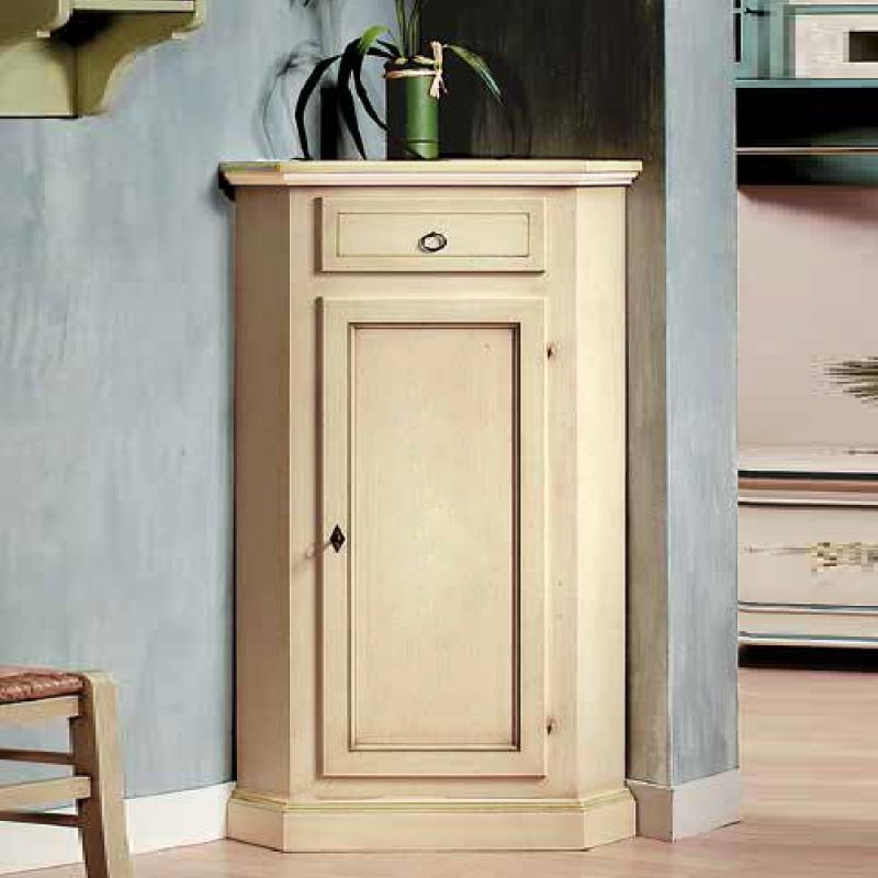 ART W 510 MOBILE ANGOLO 1 PORTA 1 CASSETTO