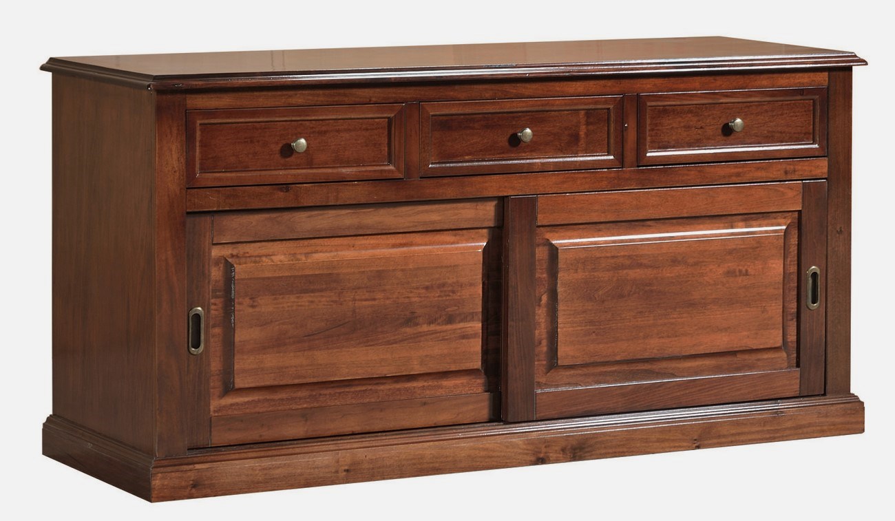 Credenza 3 ante e 3 cassetti: home credenza grezza ante e cassetti ...